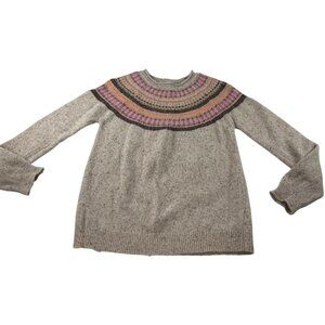 Tabitha Webb Fair Isle Sweater Multicolor Size Small
